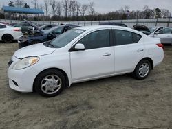 Nissan Versa salvage cars for sale: 2013 Nissan Versa S