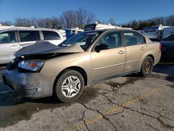 Chevrolet Malibu LS salvage cars for sale: 2007 Chevrolet Malibu LS