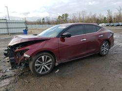 Nissan Maxima S salvage cars for sale: 2020 Nissan Maxima S