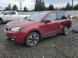 Subaru salvage cars for sale: 2017 Subaru Forester 2.5I Limited