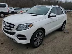 Mercedes-Benz salvage cars for sale: 2016 Mercedes-Benz GLE 350