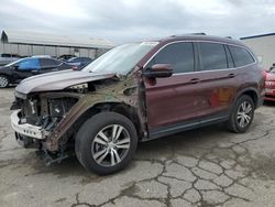 Vehiculos salvage en venta de Copart Fresno, CA: 2017 Honda Pilot EXL