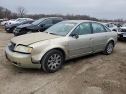 Vehiculos salvage en venta de Copart Des Moines, IA: 2002 Audi A6 3.0 Quattro