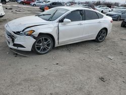 Salvage cars for sale at Indianapolis, IN auction: 2016 Ford Fusion Titanium