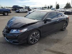 Salvage cars for sale from Copart Rancho Cucamonga, CA: 2017 Honda Accord EX