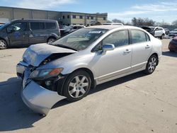 Honda salvage cars for sale: 2008 Honda Civic LX