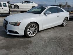Salvage cars for sale from Copart Sun Valley, CA: 2014 Audi A5 Premium Plus