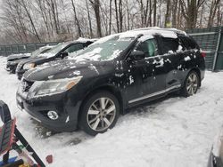 Salvage cars for sale from Copart Candia, NH: 2015 Nissan Pathfinder S