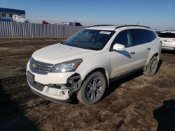 Salvage cars for sale at Greenwood, NE auction: 2015 Chevrolet Traverse LT