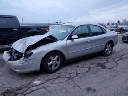 Salvage cars for sale at Dyer, IN auction: 2001 Ford Taurus SE