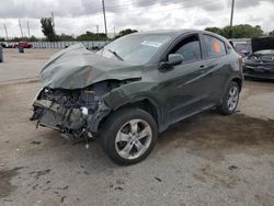 Salvage cars for sale at Miami, FL auction: 2016 Honda HR-V LX