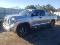 Salvage cars for sale from Copart Eight Mile, AL: 2018 Toyota Tundra Double Cab SR/SR5