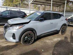 Salvage cars for sale from Copart Austell, GA: 2023 Nissan Kicks SR