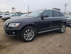 Salvage cars for sale at Dyer, IN auction: 2016 Audi Q5 Premium Plus