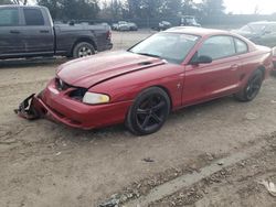 Salvage cars for sale at Madisonville, TN auction: 1995 Ford Mustang