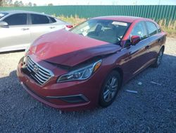 Salvage cars for sale at Harleyville, SC auction: 2017 Hyundai Sonata ECO