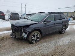 Salvage cars for sale from Copart Kincheloe, MI: 2020 Subaru Outback Limited XT