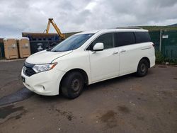 Salvage cars for sale at Kapolei, HI auction: 2014 Nissan Quest S