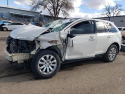 Salvage cars for sale at Albuquerque, NM auction: 2009 Ford Edge Limited