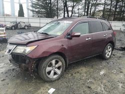 Salvage cars for sale from Copart Windsor, NJ: 2010 Acura MDX Technology