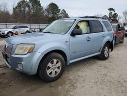 Mercury salvage cars for sale: 2008 Mercury Mariner