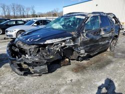 Salvage cars for sale at Spartanburg, SC auction: 2017 Ford Explorer Sport