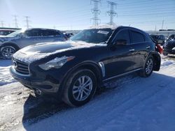 Salvage cars for sale from Copart Elgin, IL: 2013 Infiniti FX37