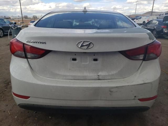 2016 Hyundai Elantra SE