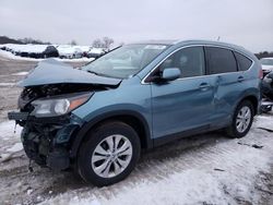 Salvage cars for sale from Copart West Warren, MA: 2014 Honda CR-V EXL