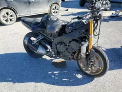 Salvage motorcycles for sale at Houston, TX auction: 2008 Yamaha FZ1 S