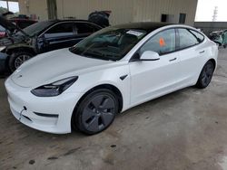 Salvage cars for sale at Homestead, FL auction: 2022 Tesla Model 3