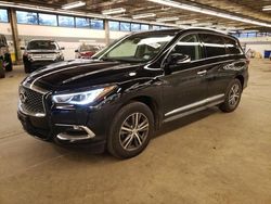 Salvage cars for sale at Wheeling, IL auction: 2018 Infiniti QX60