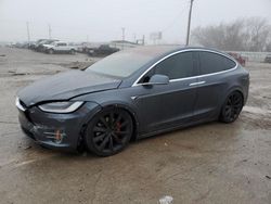 Salvage cars for sale at Oklahoma City, OK auction: 2017 Tesla Model X