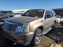 Salvage cars for sale at Brighton, CO auction: 2007 Cadillac Escalade Luxury