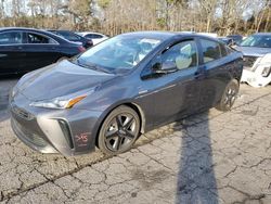 Salvage cars for sale at Austell, GA auction: 2019 Toyota Prius