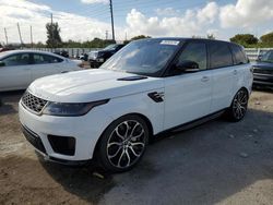 Salvage cars for sale from Copart Miami, FL: 2020 Land Rover Range Rover Sport HSE