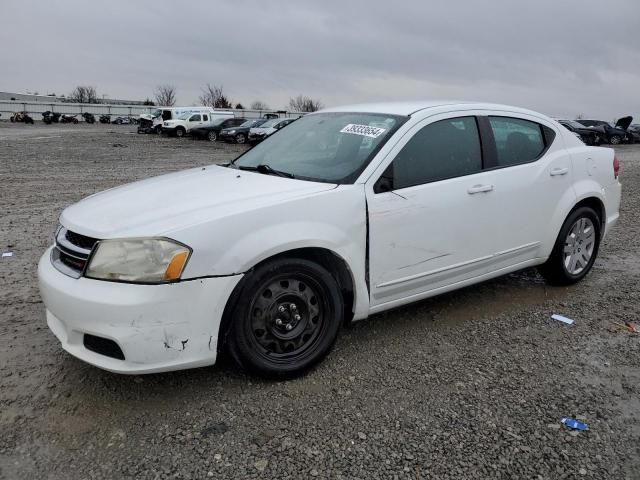 2012 Dodge Avenger SE