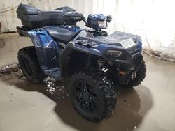 Salvage cars for sale from Copart Ebensburg, PA: 2020 Polaris Sportsman 850 Premium Trail Package