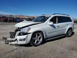 Salvage cars for sale at North Las Vegas, NV auction: 2009 Mercedes-Benz GL 550 4matic