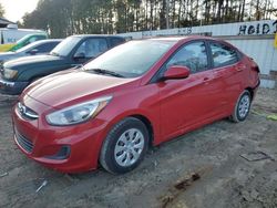 Salvage cars for sale at Seaford, DE auction: 2015 Hyundai Accent GLS