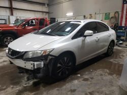 Salvage cars for sale from Copart Rogersville, MO: 2013 Honda Civic EXL