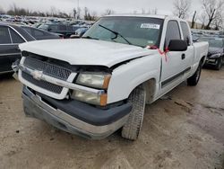 Salvage Trucks with No Bids Yet For Sale at auction: 2003 Chevrolet Silverado C1500