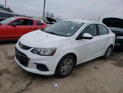 Chevrolet salvage cars for sale: 2017 Chevrolet Sonic LS