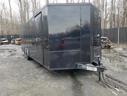 Salvage cars for sale from Copart -no: 2022 Tsxf 2022 Titanium Cargo Trailer 8.5X24