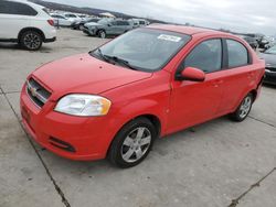 Salvage cars for sale at Grand Prairie, TX auction: 2009 Chevrolet Aveo LS