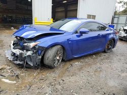 Salvage cars for sale at Austell, GA auction: 2015 Lexus RC-F