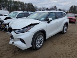 Toyota Highlander salvage cars for sale: 2022 Toyota Highlander Limited