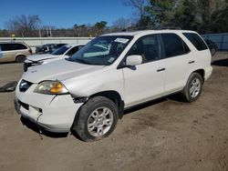 Salvage cars for sale at Shreveport, LA auction: 2005 Acura MDX Touring