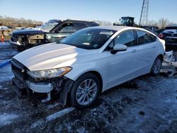 Salvage cars for sale from Copart Windsor, NJ: 2019 Ford Fusion SE
