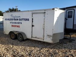 2013 Covered Wagon Cargo Trailer en venta en Grand Prairie, TX